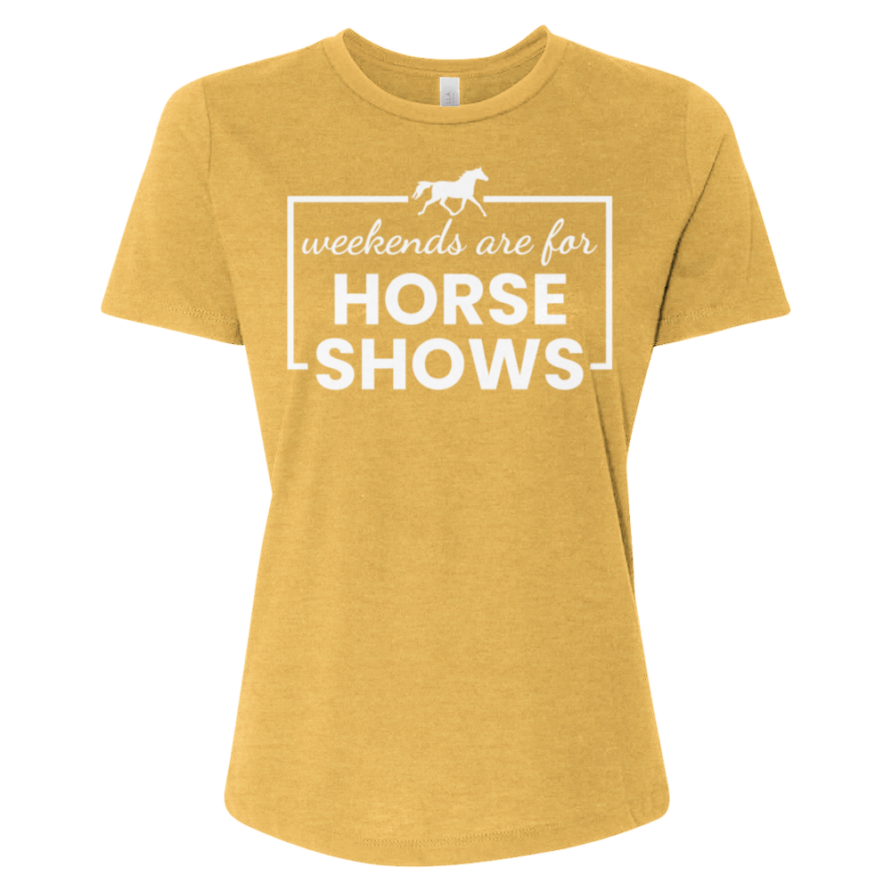 Horse Shows 1 Tee