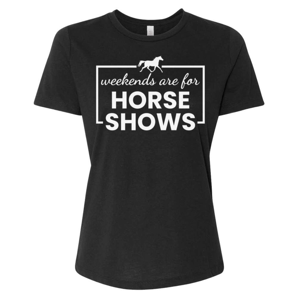 Horse Shows 1 Tee