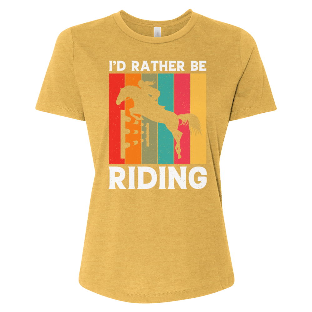 I'd Rather Be Riding V2 Tee