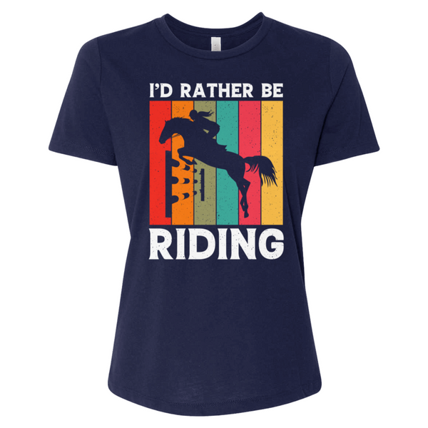 I'd Rather Be Riding V2 Tee