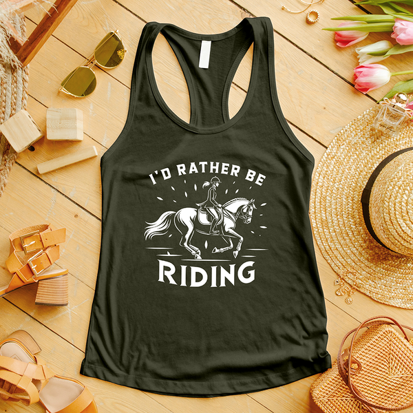 I'd Rather Be Riding Tank Top