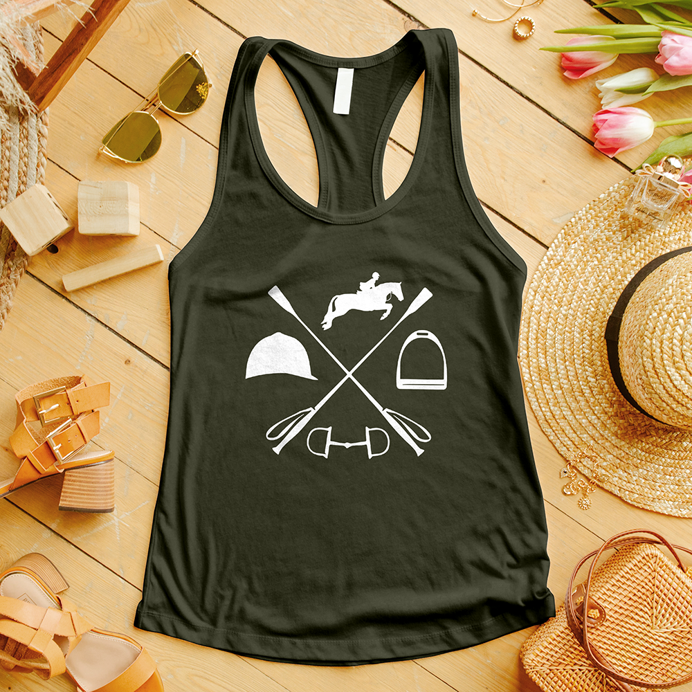 Equestrian Horse Lover Tank Top