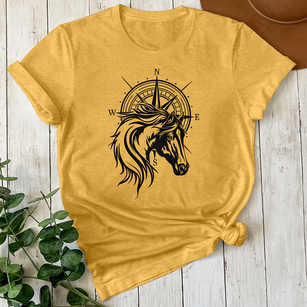 Horse With Compass Tee