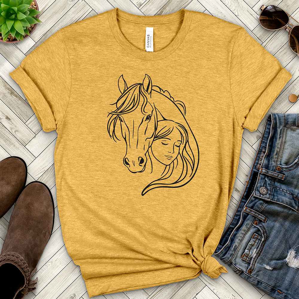 Horse And Girl Tee