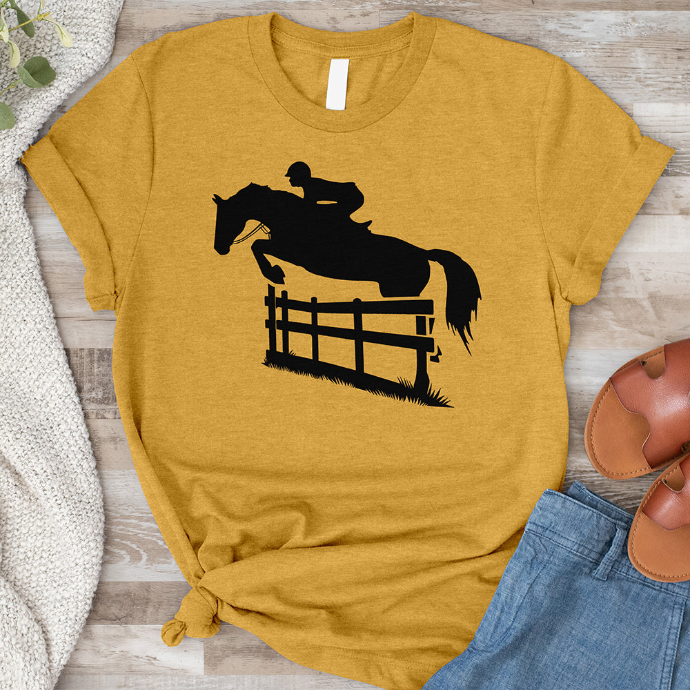 Horse Jumping Fence Tee