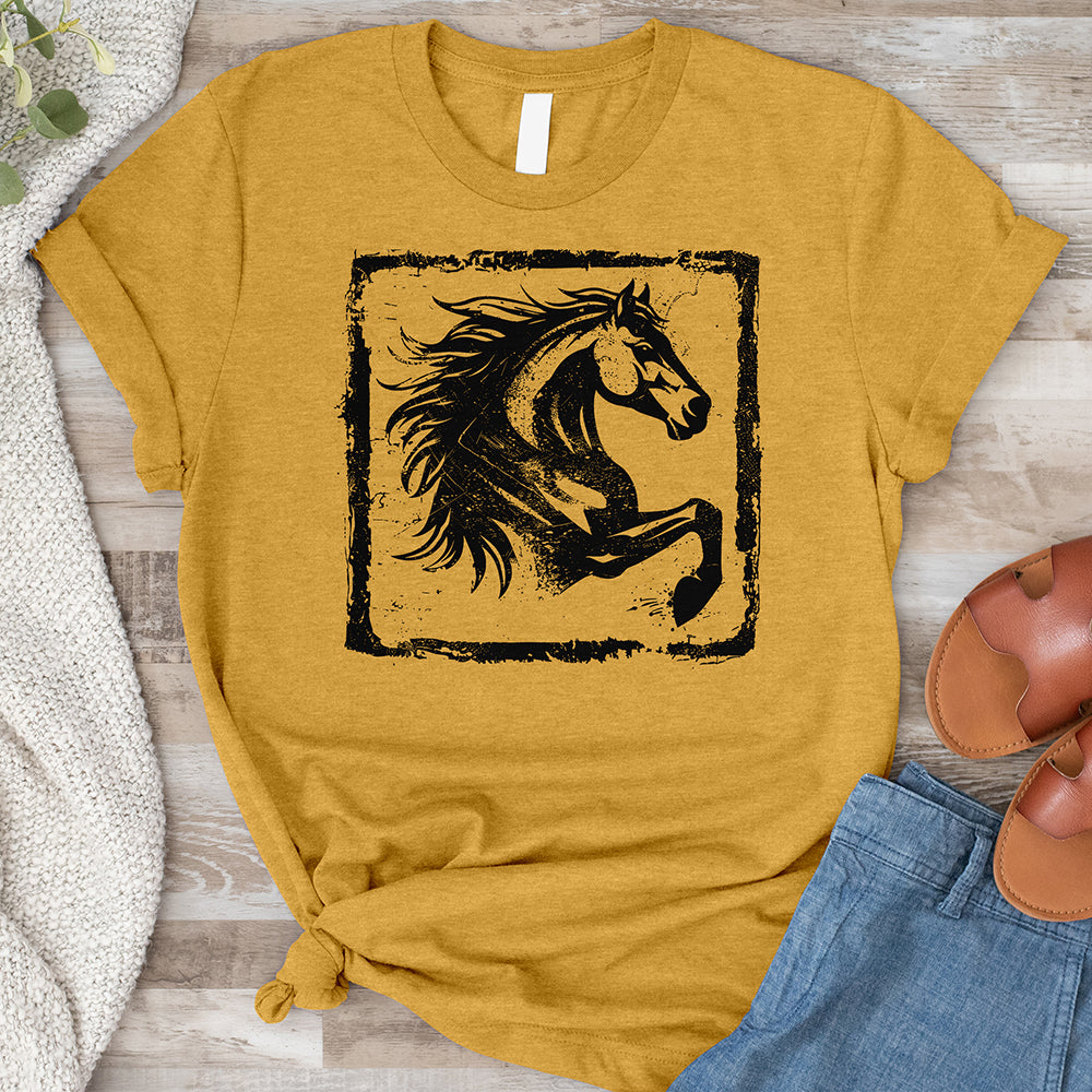 Horse Stamp Tee
