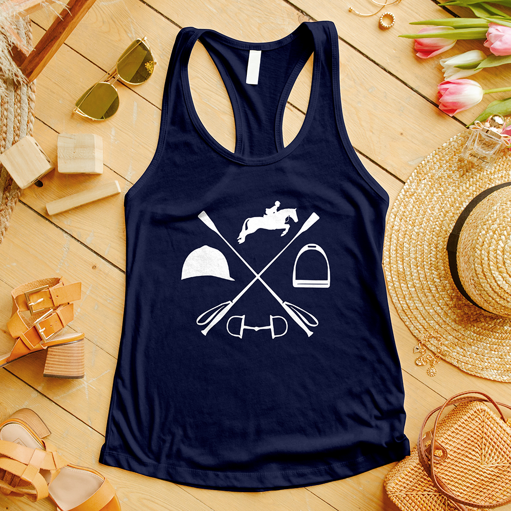 Equestrian Horse Lover Tank Top