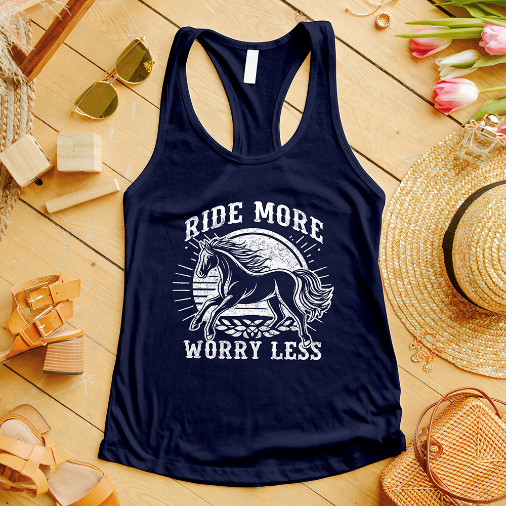 Ride More, Worry Less Tank Top