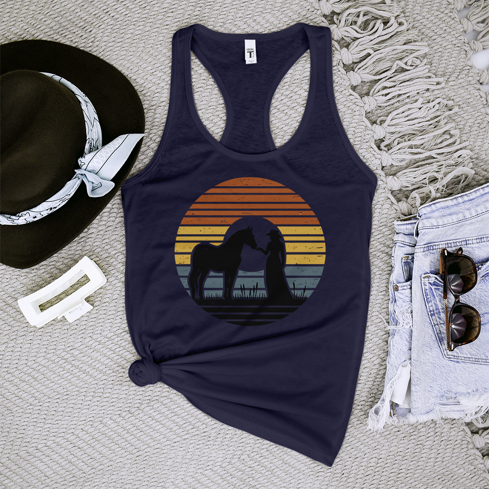 Horse Girl Shirt Tank Top