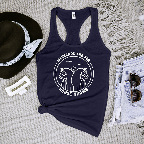 Weekends Are for Horse Shows Tank Top