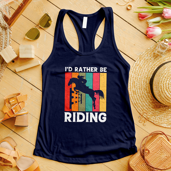 I'd Rather Be Riding 2 Tank Top