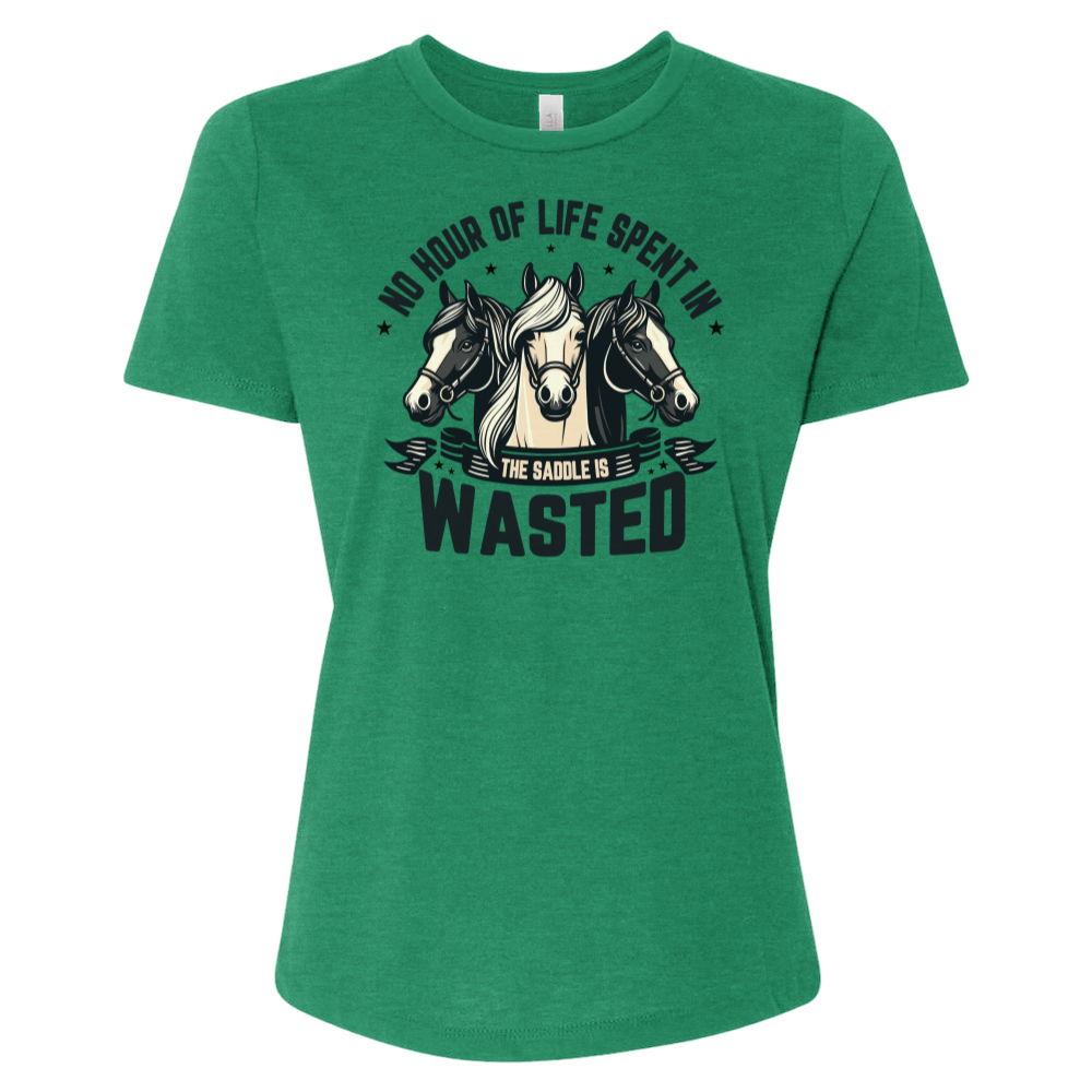 No Hour of Life Spent in the Saddle Is Wasted V1 Tee