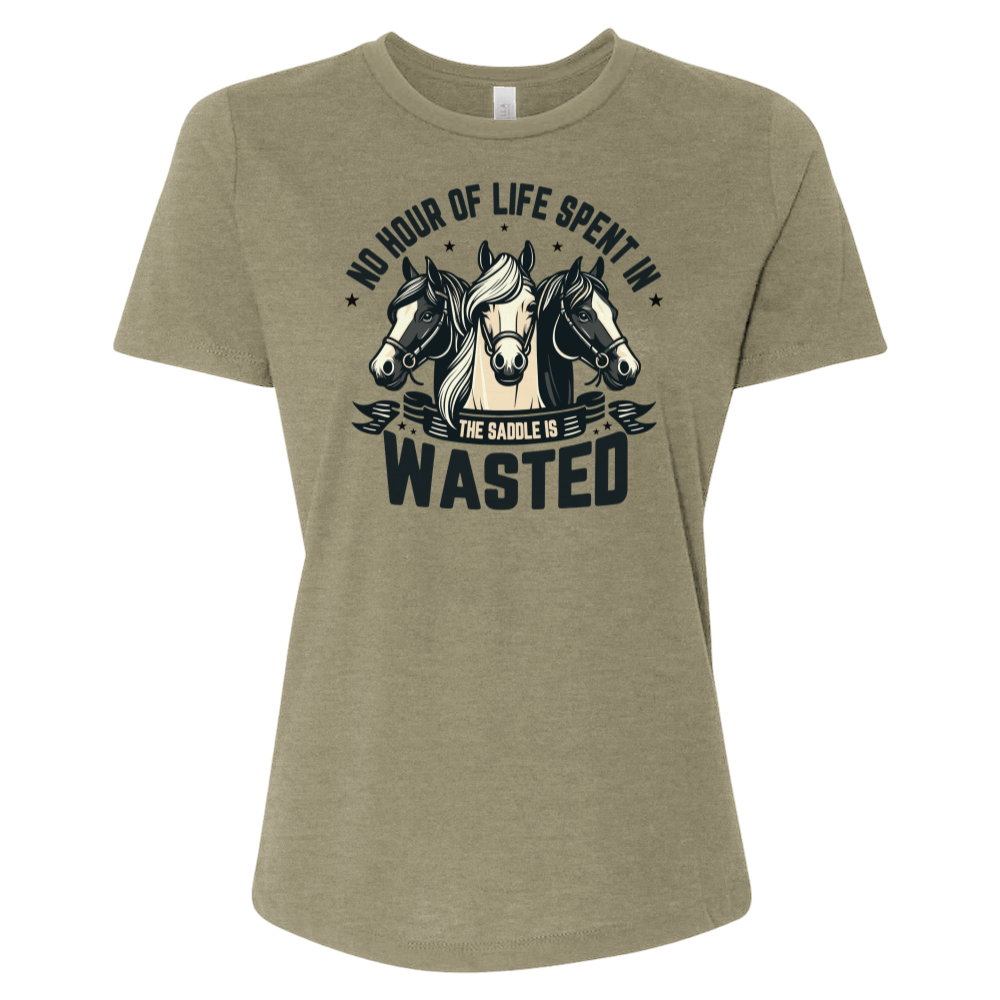 No Hour of Life Spent in the Saddle Is Wasted V1 Tee