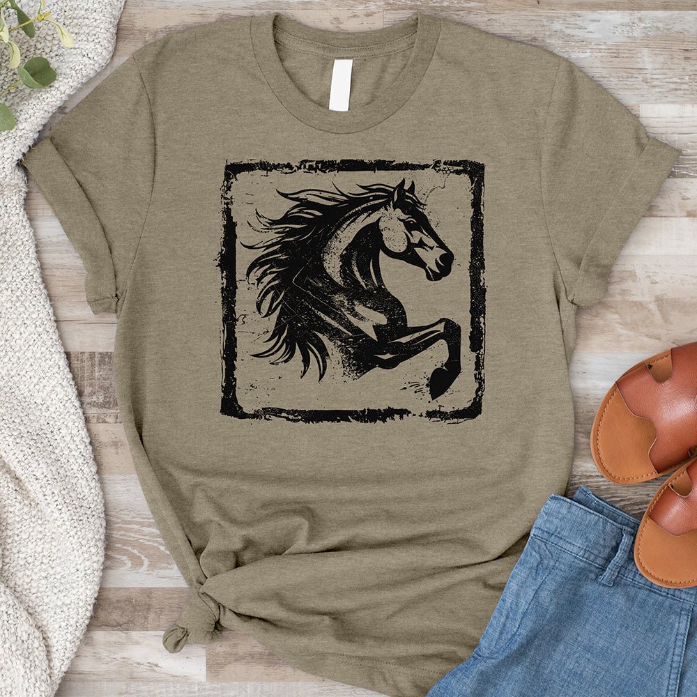 Horse Stamp Tee