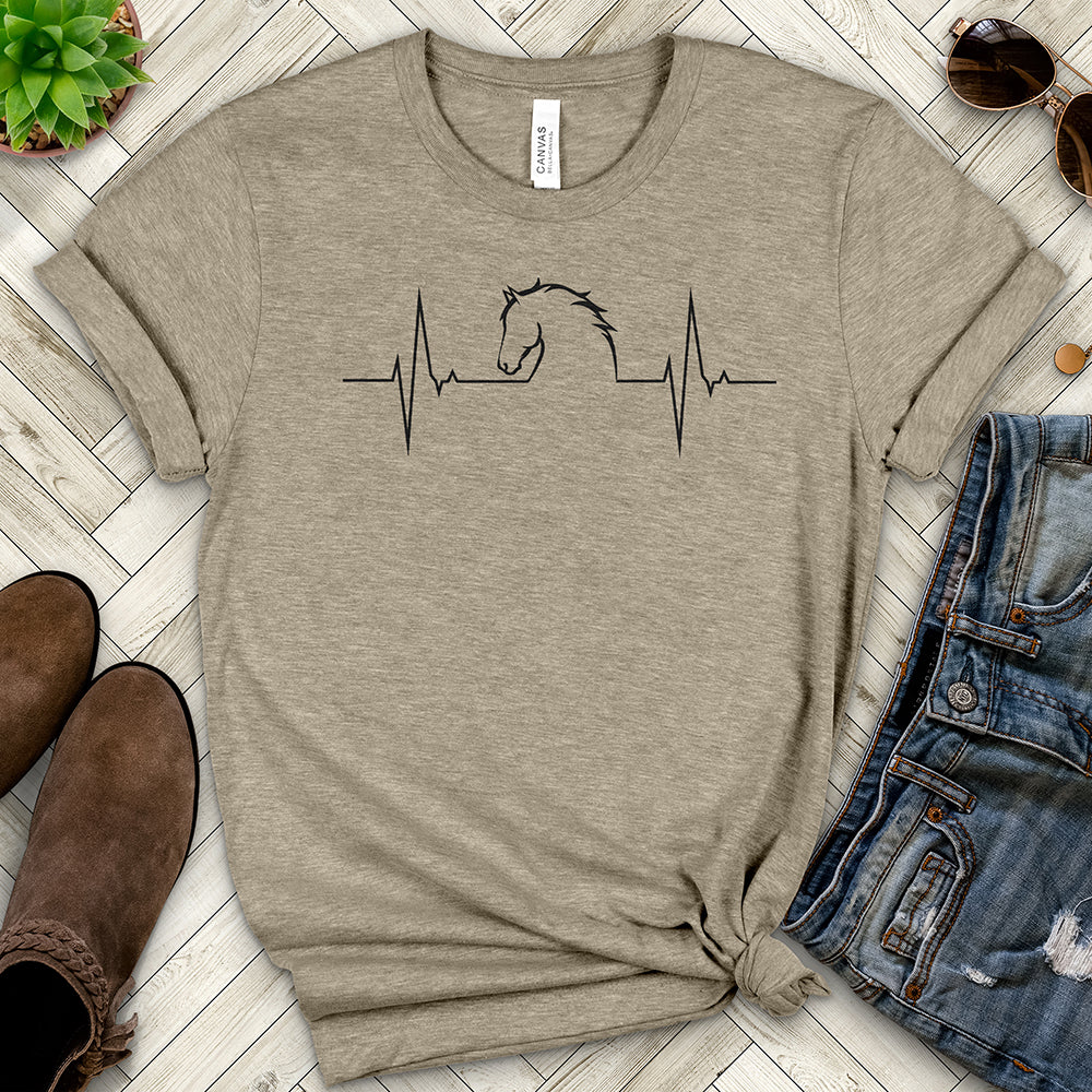 Horse Heartbeat Tee