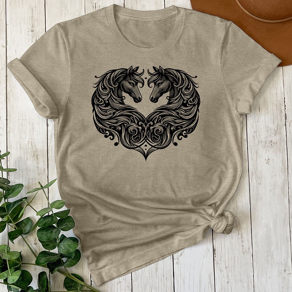 Horses Fill My Heart Tee