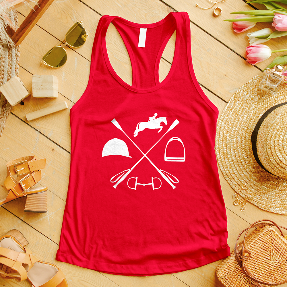 Equestrian Horse Lover Tank Top