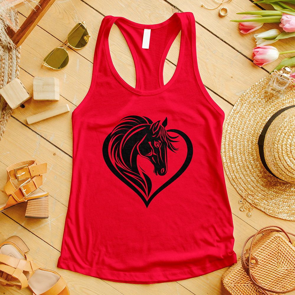 Love Horse Shirt V1 Tank Top