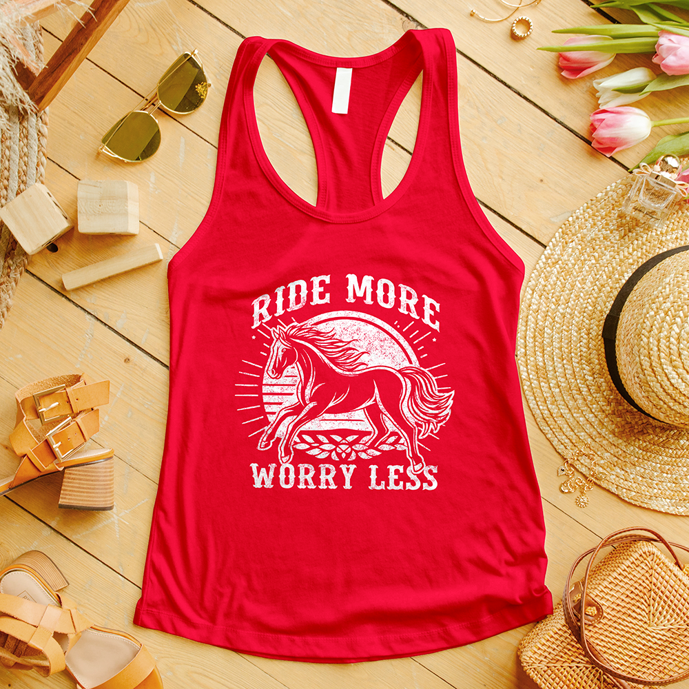 Ride More, Worry Less Tank Top