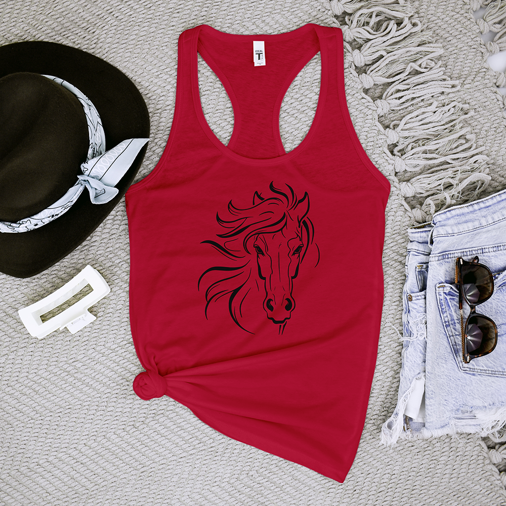 Horse's Head Tank Top