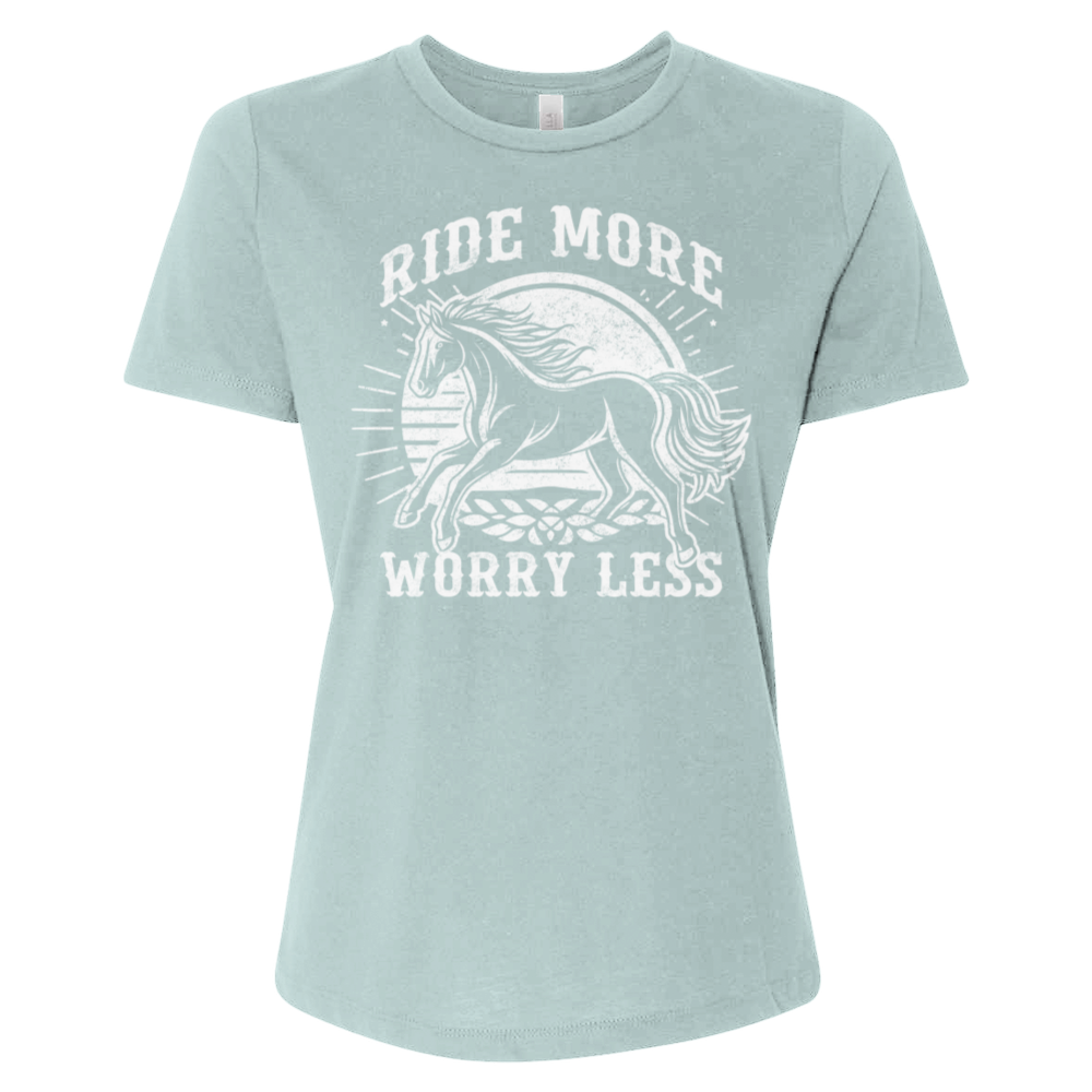 Ride More, Worry Less Tee