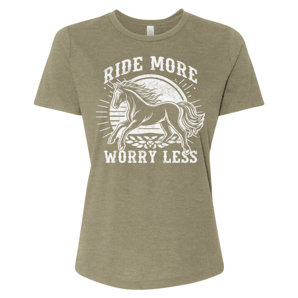Ride More, Worry Less Tee