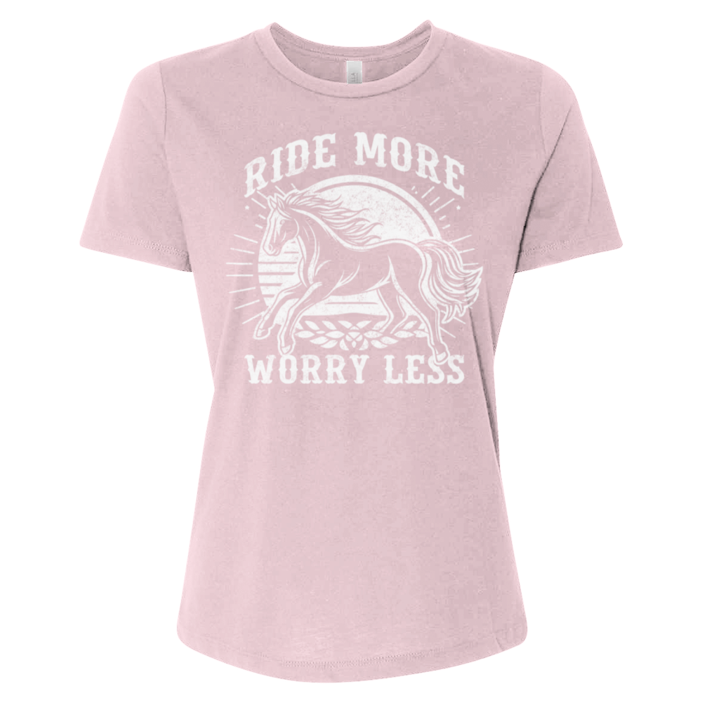 Ride More, Worry Less Tee