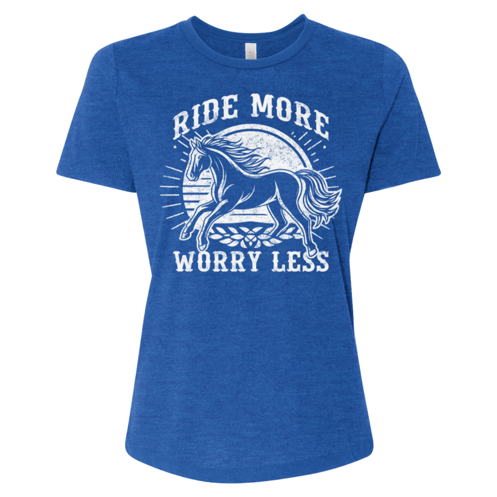 Ride More, Worry Less Tee