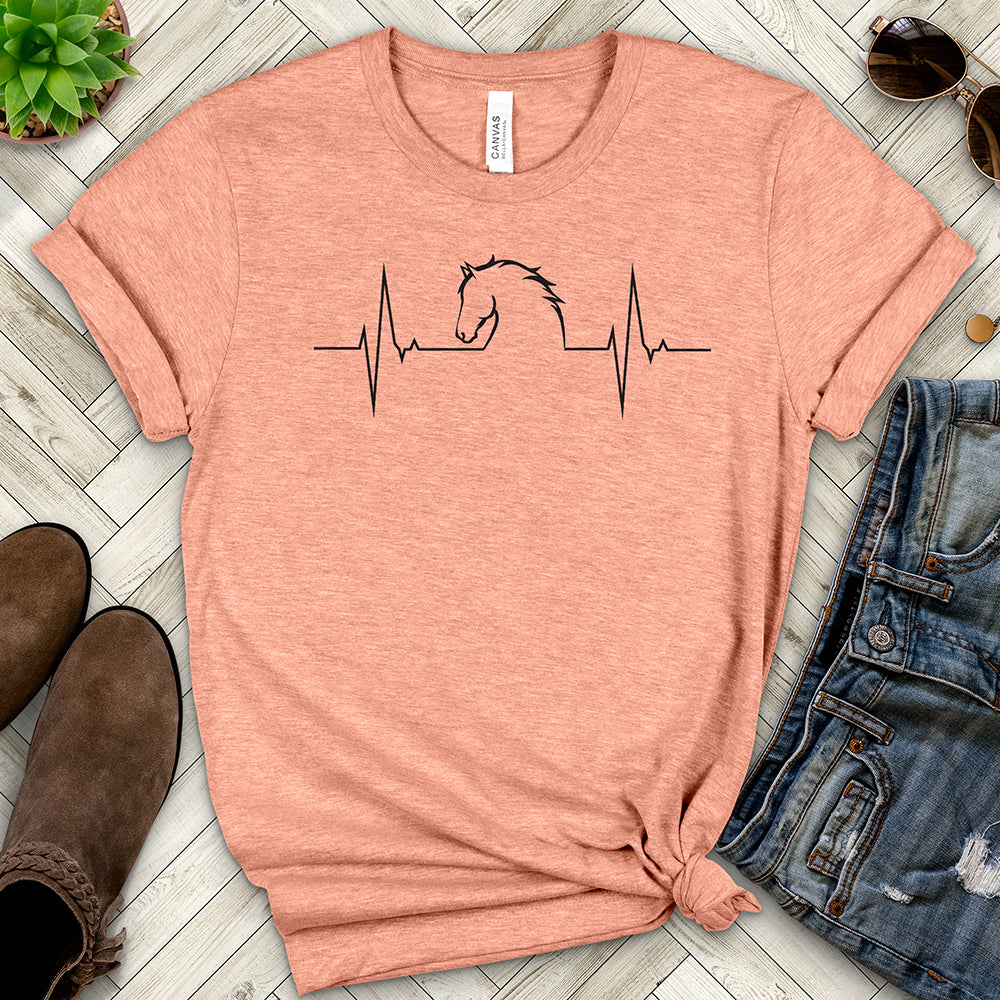 Horse Heartbeat Tee