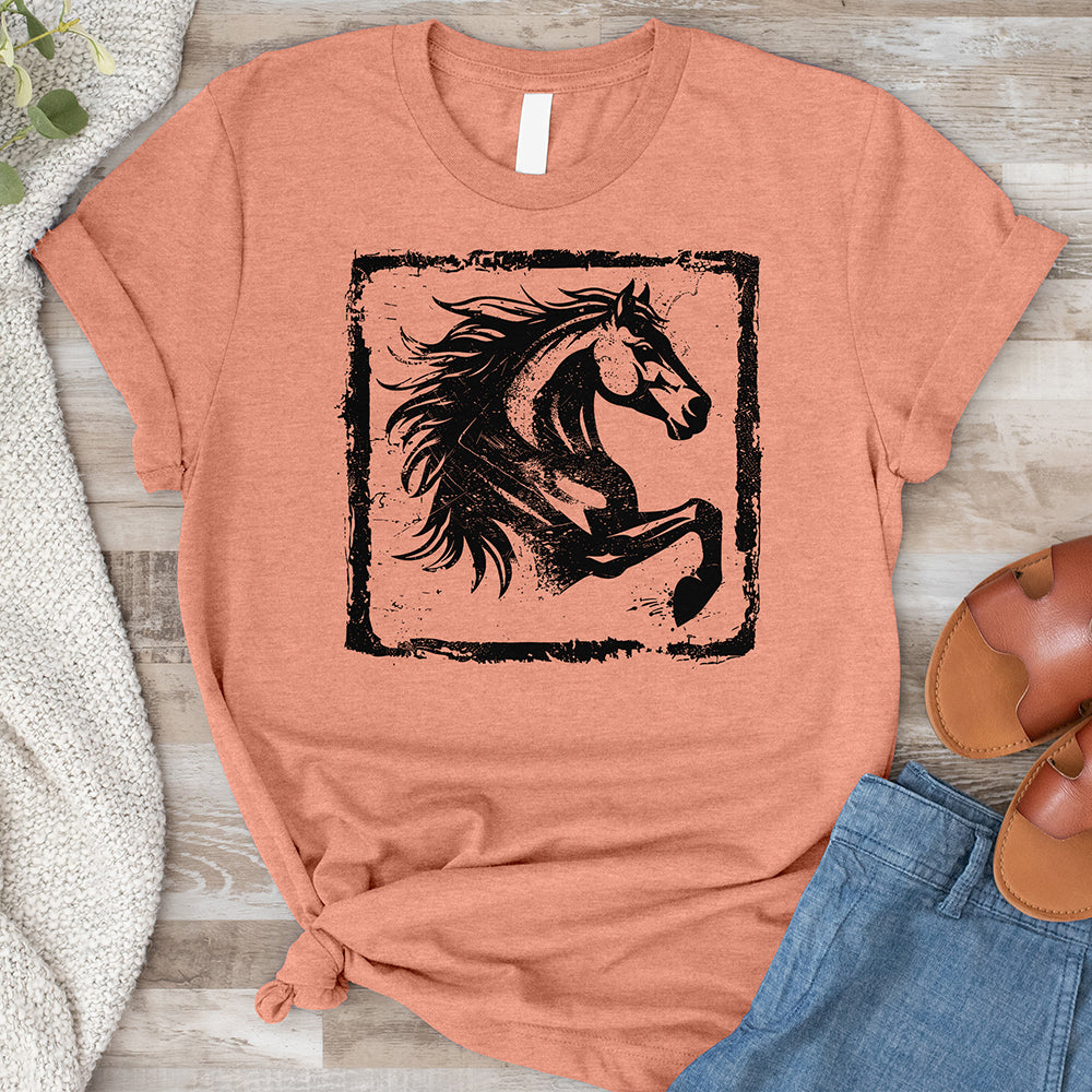 Horse Stamp Tee