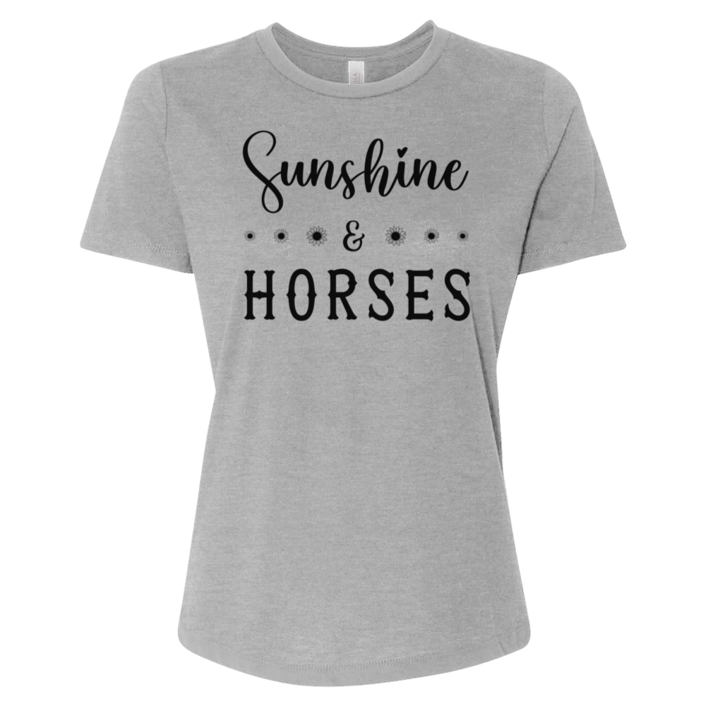 Sunshine & Horses V3 Tee