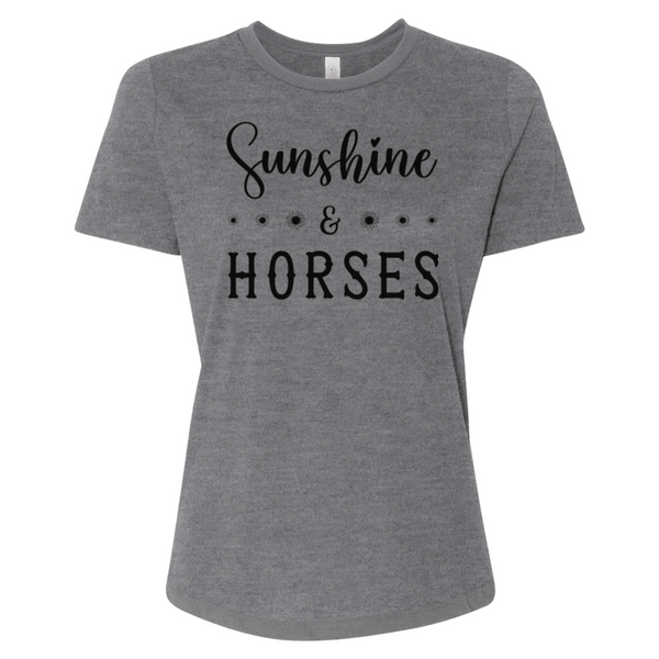 Sunshine & Horses V3 Tee