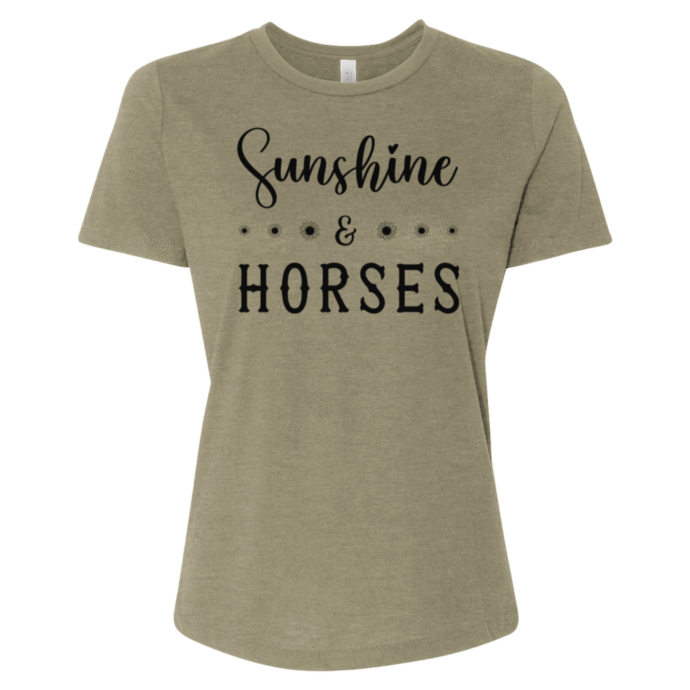 Sunshine & Horses V3 Tee