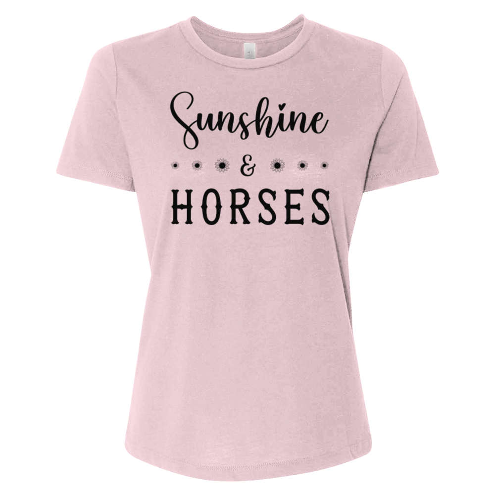 Sunshine & Horses V3 Tee