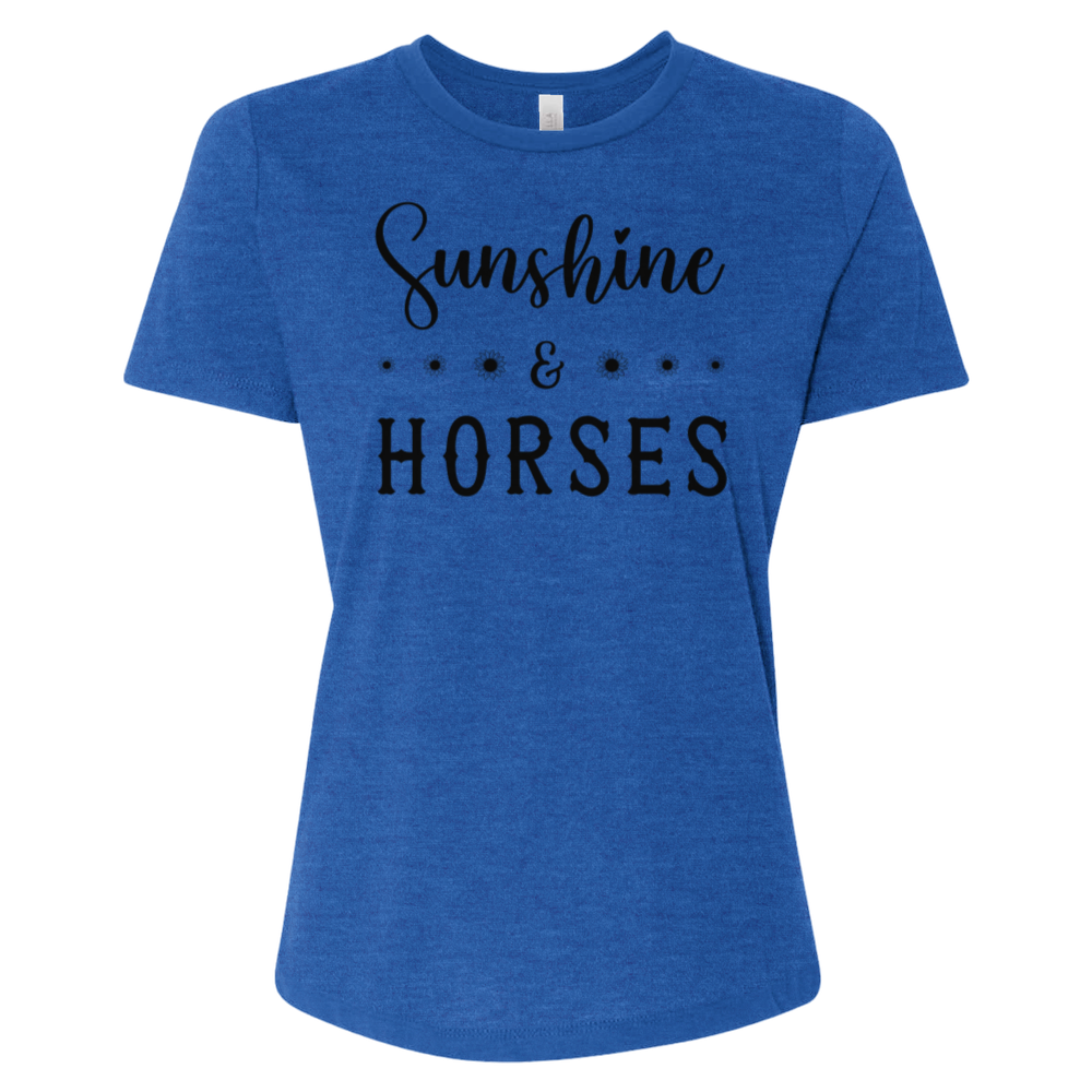 Sunshine & Horses V3 Tee