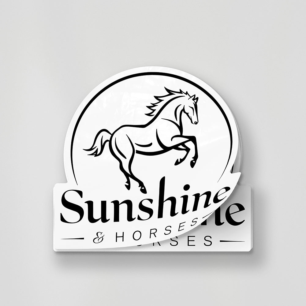 Sunshine & Horses 05 Sticker