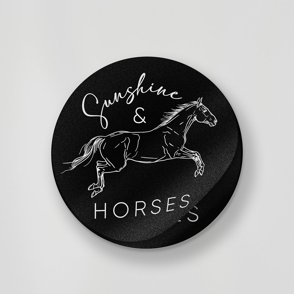 Sunshine & Horses Sticker