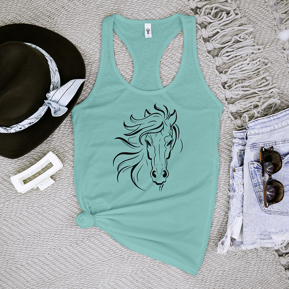 Horse's Head Tank Top