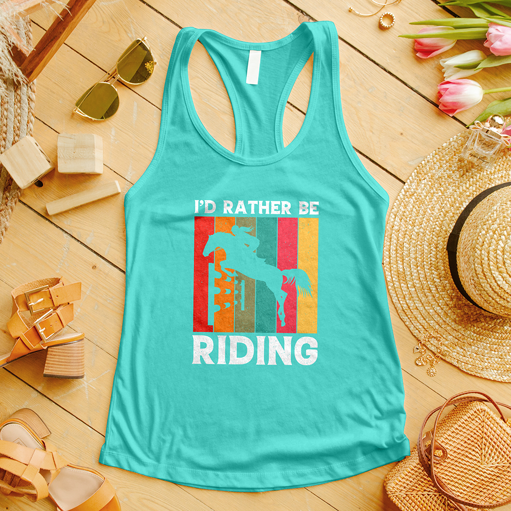 I'd Rather Be Riding 2 Tank Top