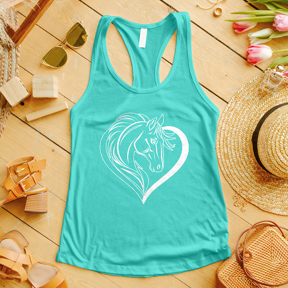 Love Horse Shirt Tank Top