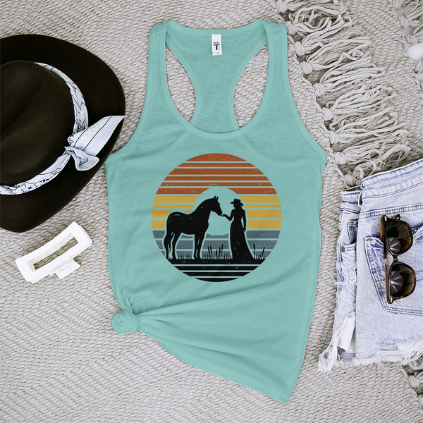 Horse Girl Shirt Tank Top