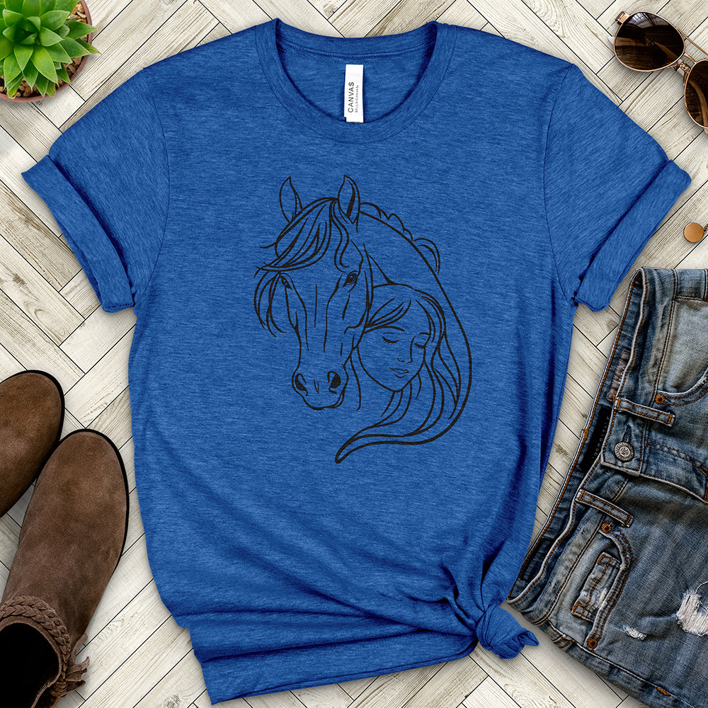 Horse And Girl Tee
