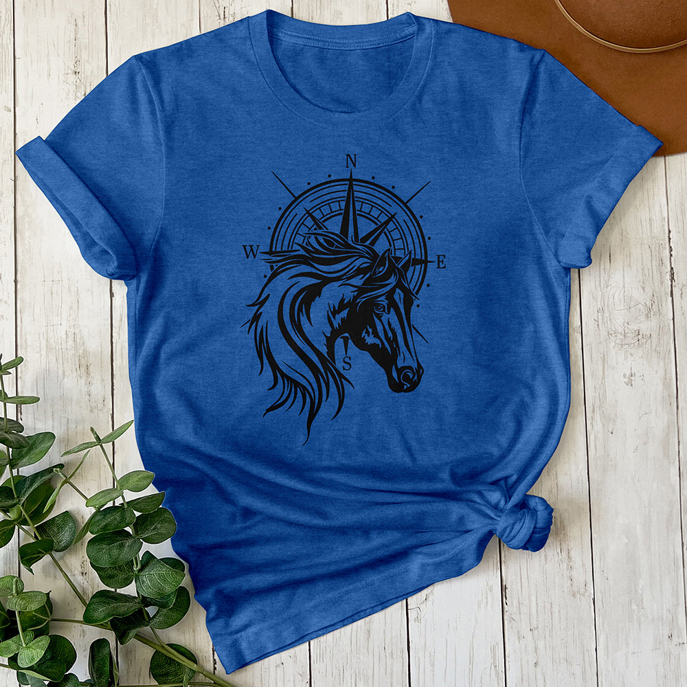 Horse With Compass Tee