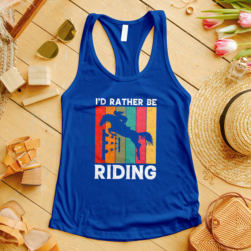 I'd Rather Be Riding 2 Tank Top