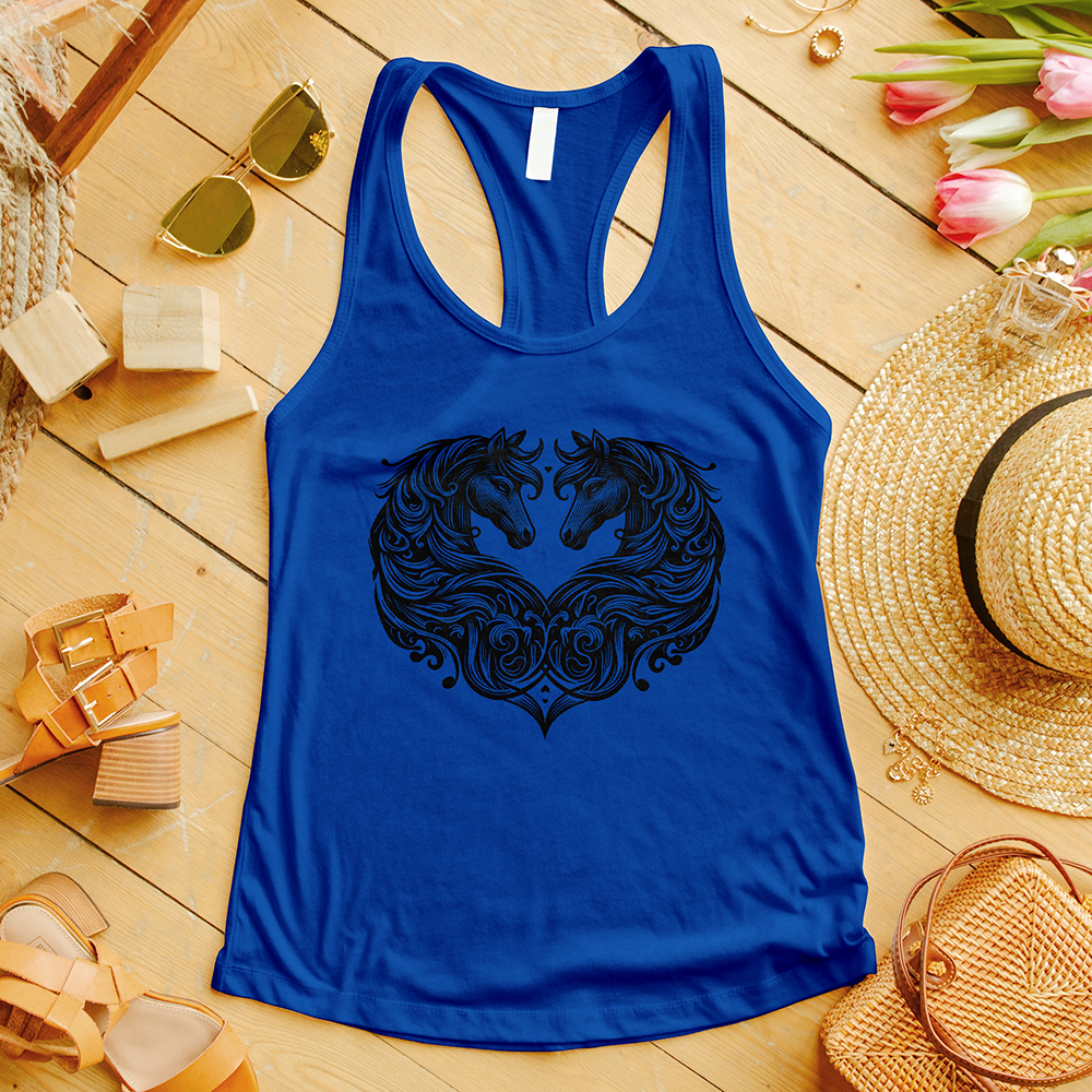 Horses Fill My Heart Tank Top