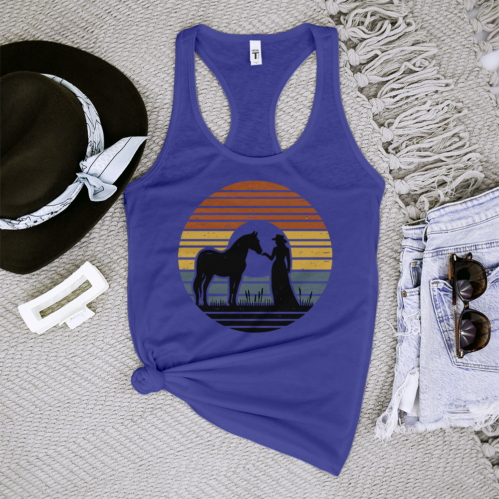 Horse Girl Shirt Tank Top