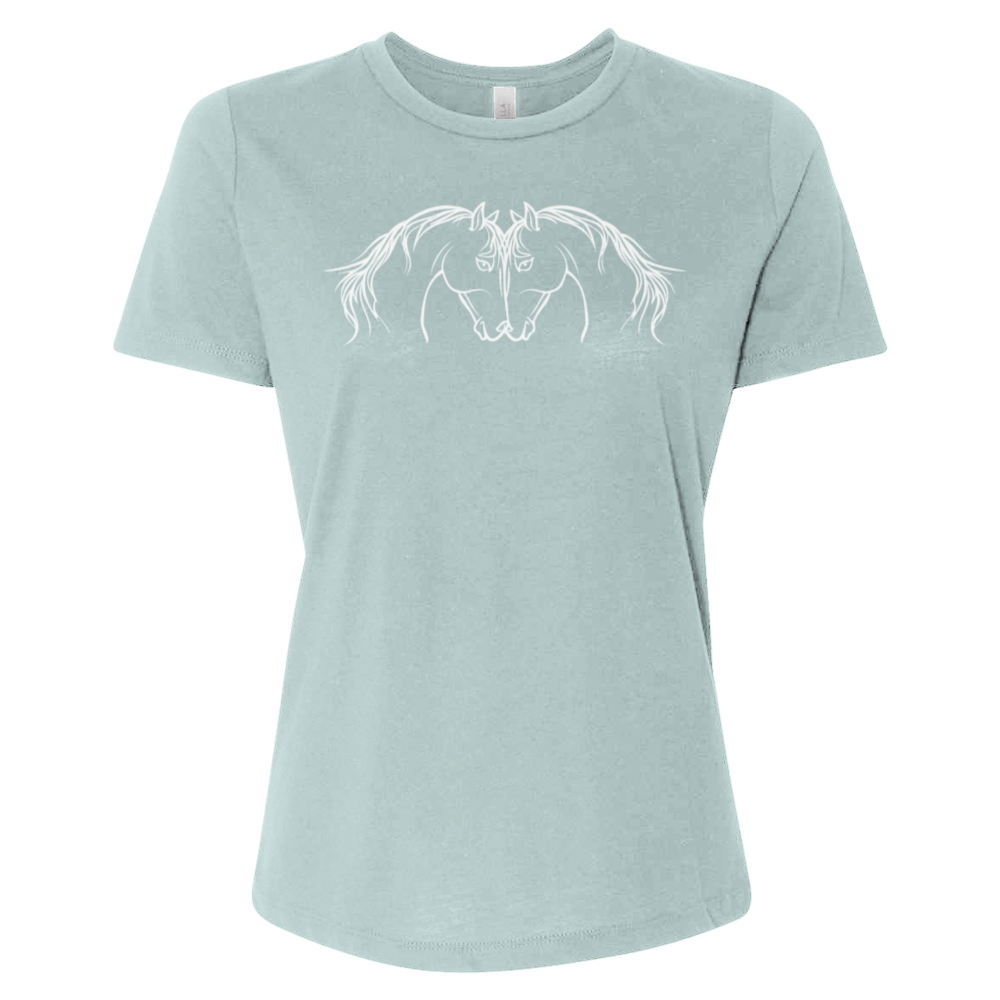 Two Horse Heads Intertwined Tee