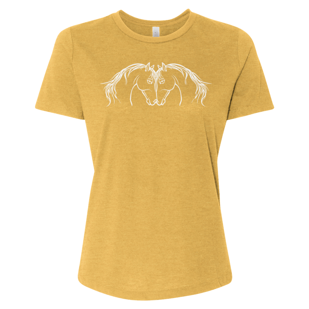 Two Horse Heads Intertwined Tee