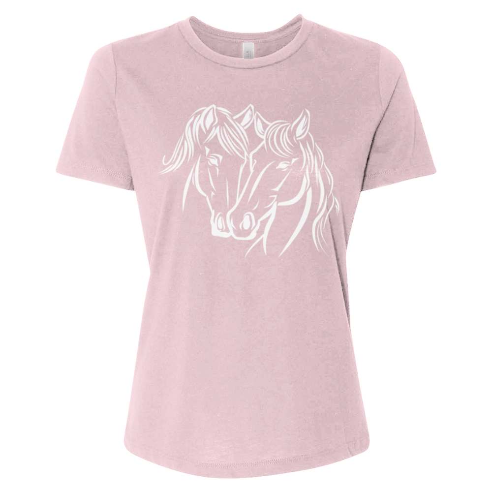 Two Horses Head to Tail Tee
