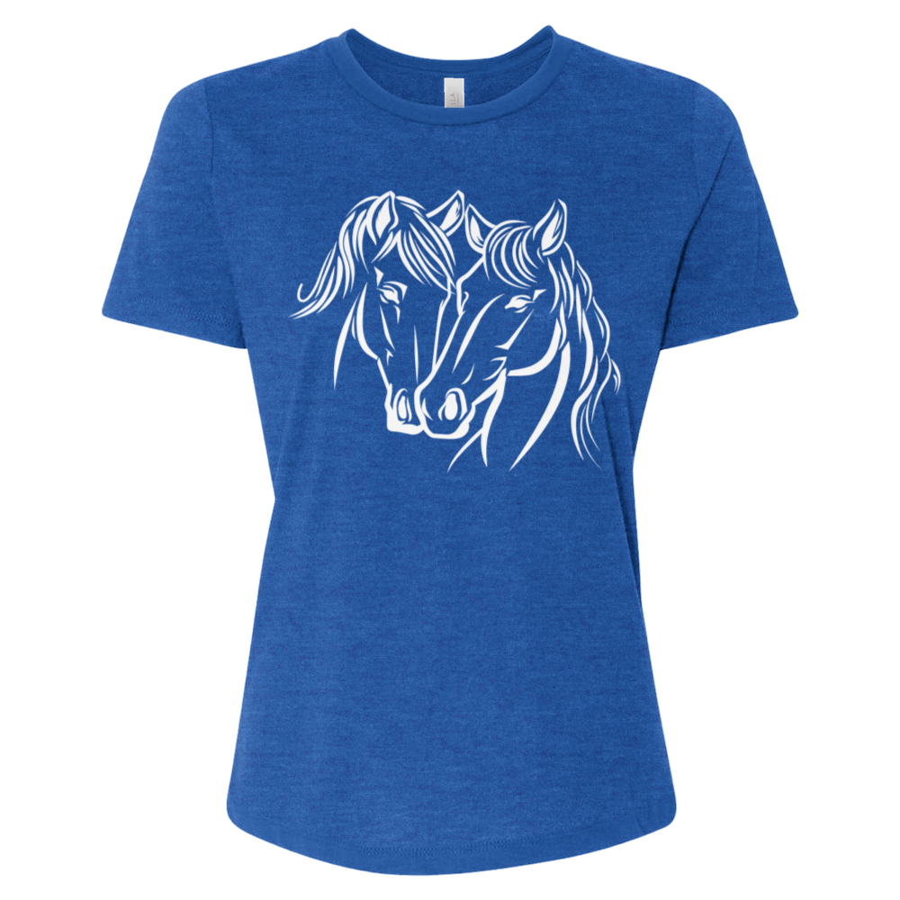 Two Horses Head to Tail Tee